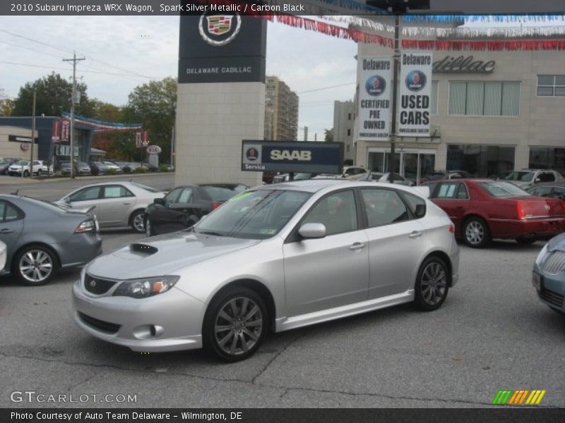 Spark Silver Metallic / Carbon Black 2010 Subaru Impreza WRX Wagon