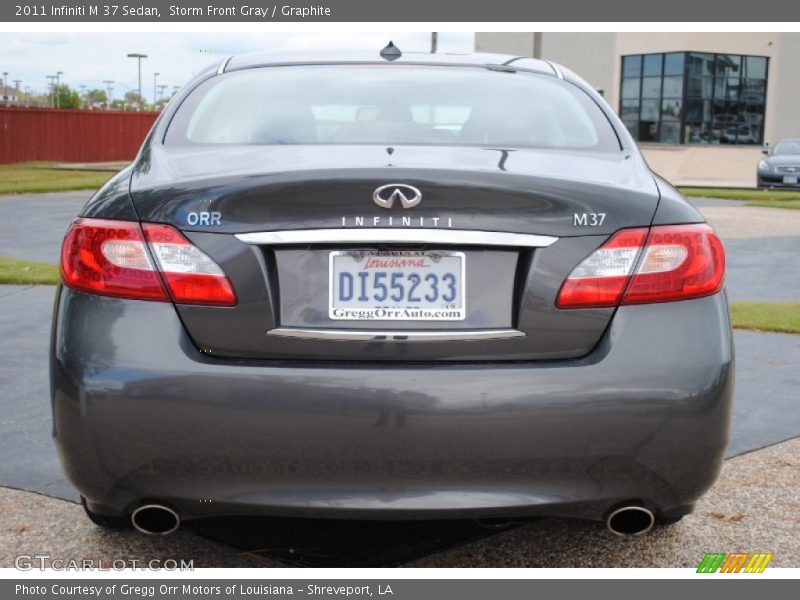 Storm Front Gray / Graphite 2011 Infiniti M 37 Sedan