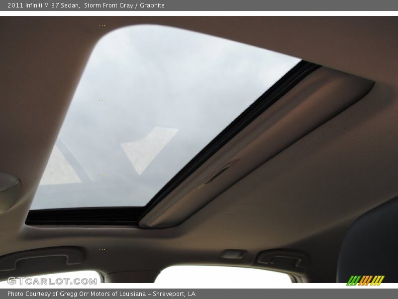 Storm Front Gray / Graphite 2011 Infiniti M 37 Sedan