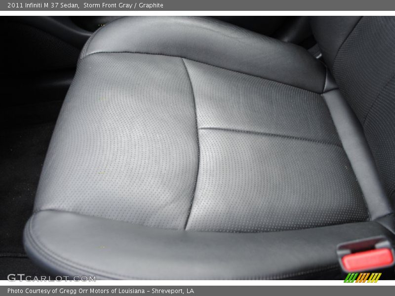 Storm Front Gray / Graphite 2011 Infiniti M 37 Sedan