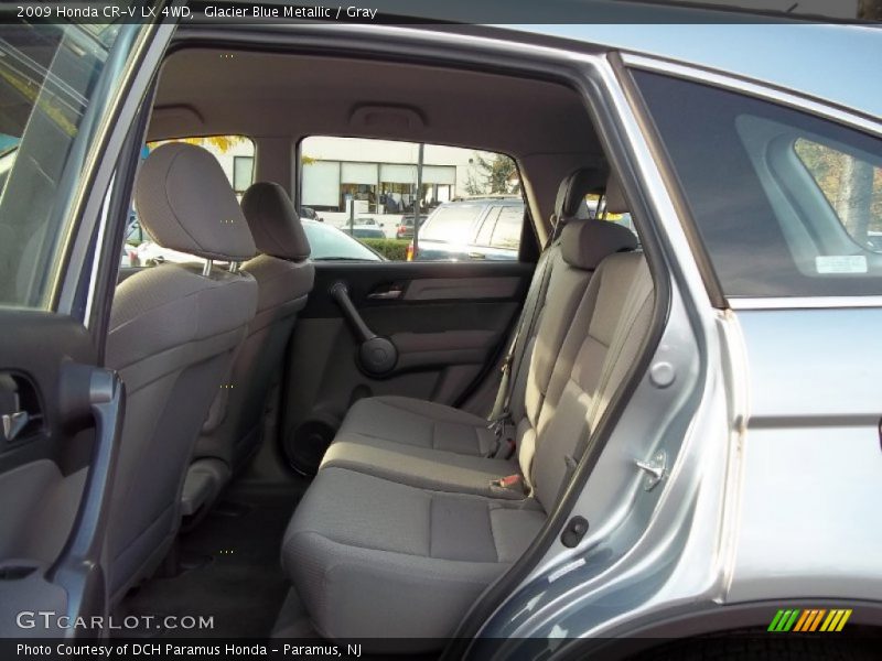 Glacier Blue Metallic / Gray 2009 Honda CR-V LX 4WD