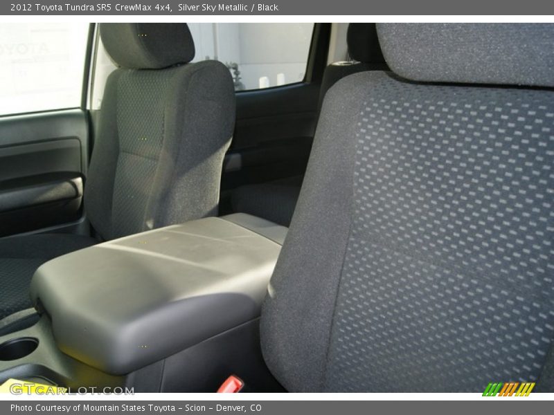 Silver Sky Metallic / Black 2012 Toyota Tundra SR5 CrewMax 4x4
