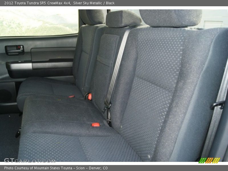 Silver Sky Metallic / Black 2012 Toyota Tundra SR5 CrewMax 4x4