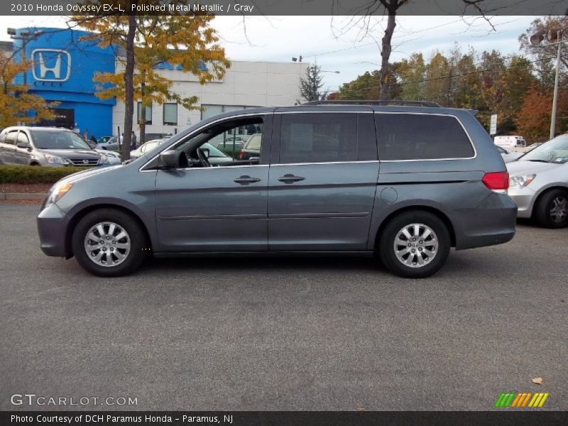 Polished Metal Metallic / Gray 2010 Honda Odyssey EX-L