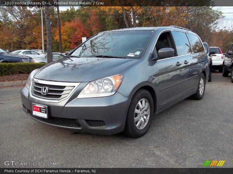 Polished Metal Metallic / Gray 2010 Honda Odyssey EX-L