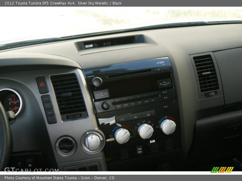 Silver Sky Metallic / Black 2012 Toyota Tundra SR5 CrewMax 4x4