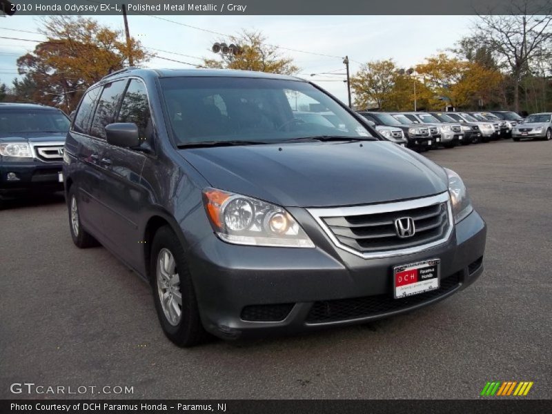 Polished Metal Metallic / Gray 2010 Honda Odyssey EX-L
