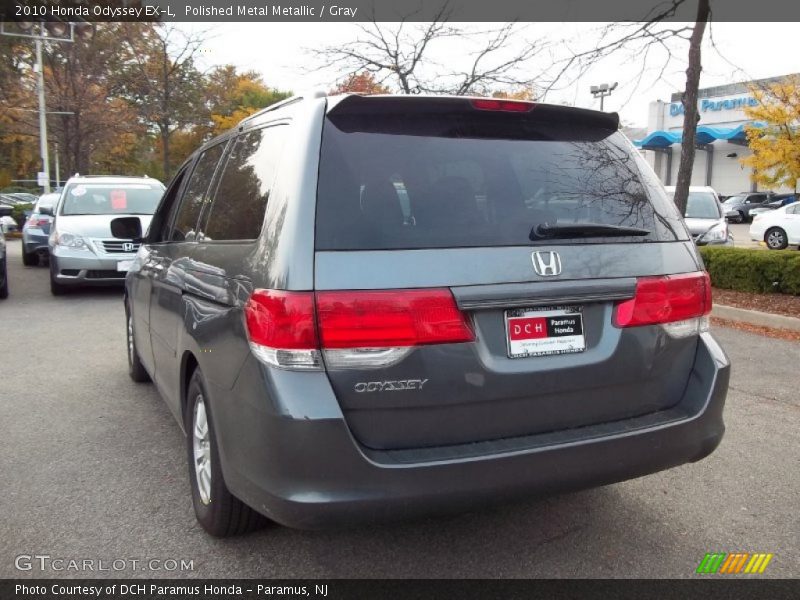 Polished Metal Metallic / Gray 2010 Honda Odyssey EX-L