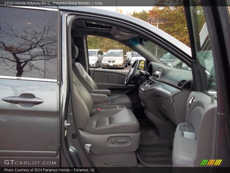 Polished Metal Metallic / Gray 2010 Honda Odyssey EX-L