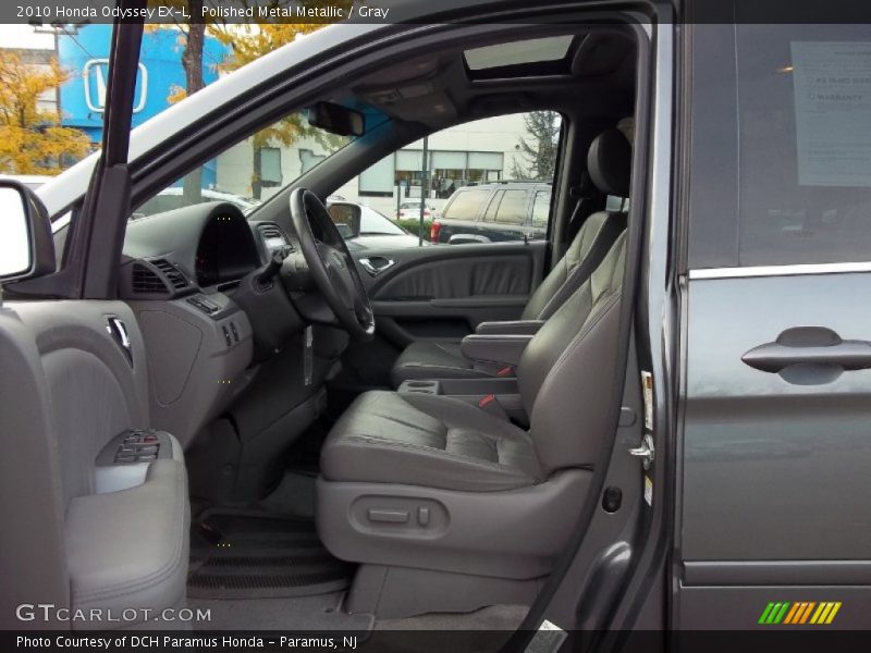 Polished Metal Metallic / Gray 2010 Honda Odyssey EX-L