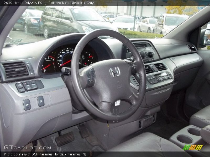 Polished Metal Metallic / Gray 2010 Honda Odyssey EX-L
