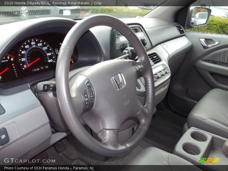 Polished Metal Metallic / Gray 2010 Honda Odyssey EX-L