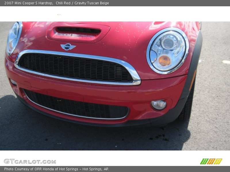 Chili Red / Gravity Tuscan Beige 2007 Mini Cooper S Hardtop