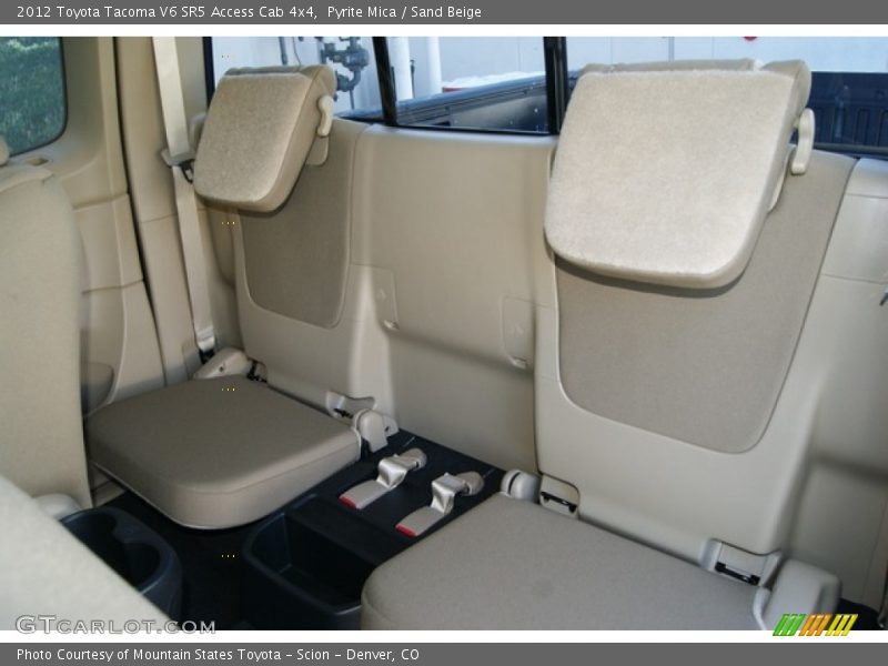  2012 Tacoma V6 SR5 Access Cab 4x4 Sand Beige Interior