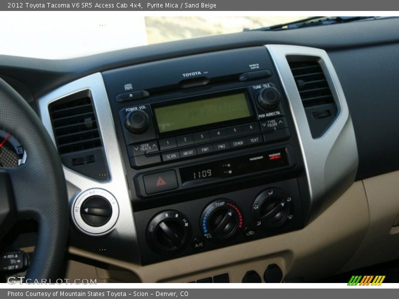 Pyrite Mica / Sand Beige 2012 Toyota Tacoma V6 SR5 Access Cab 4x4