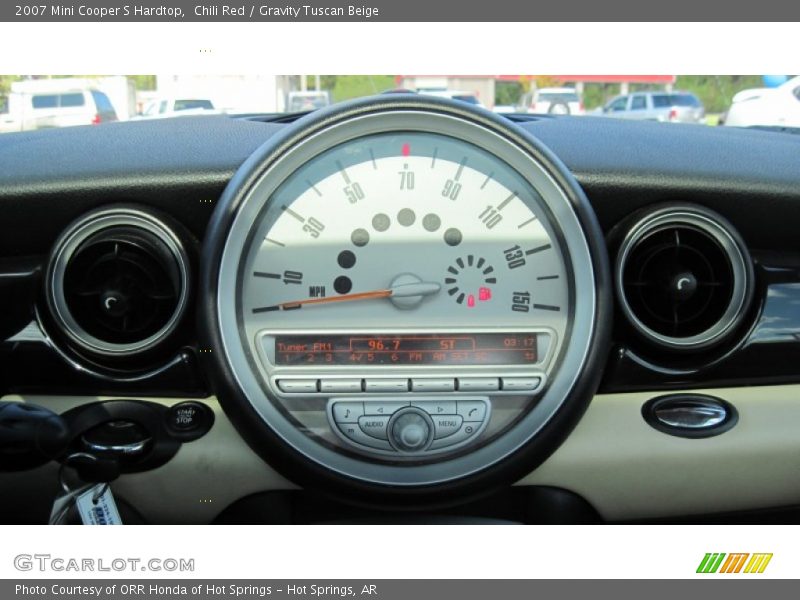 Chili Red / Gravity Tuscan Beige 2007 Mini Cooper S Hardtop