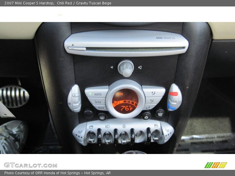 Chili Red / Gravity Tuscan Beige 2007 Mini Cooper S Hardtop