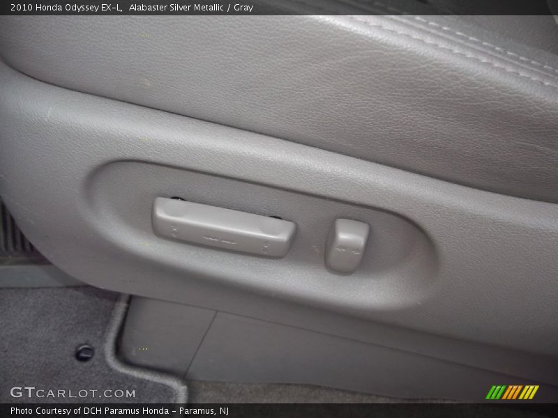 Alabaster Silver Metallic / Gray 2010 Honda Odyssey EX-L