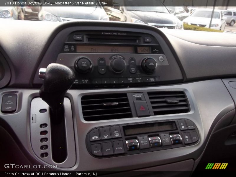 Alabaster Silver Metallic / Gray 2010 Honda Odyssey EX-L