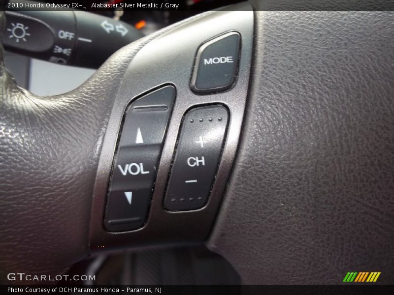 Alabaster Silver Metallic / Gray 2010 Honda Odyssey EX-L