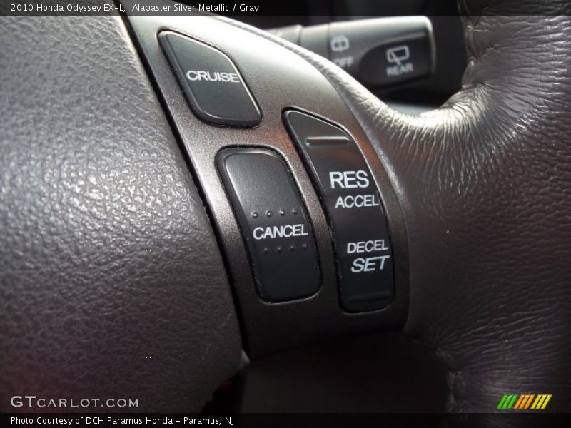Alabaster Silver Metallic / Gray 2010 Honda Odyssey EX-L