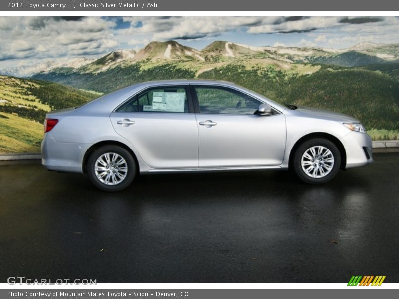 Classic Silver Metallic / Ash 2012 Toyota Camry LE