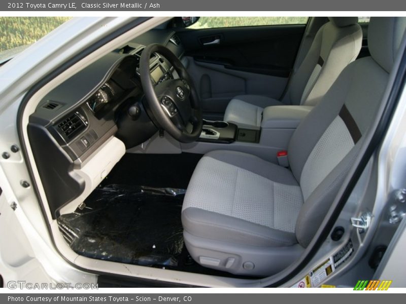 Classic Silver Metallic / Ash 2012 Toyota Camry LE