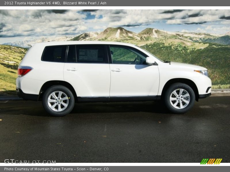  2012 Highlander V6 4WD Blizzard White Pearl
