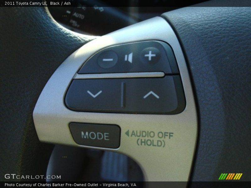 Black / Ash 2011 Toyota Camry LE