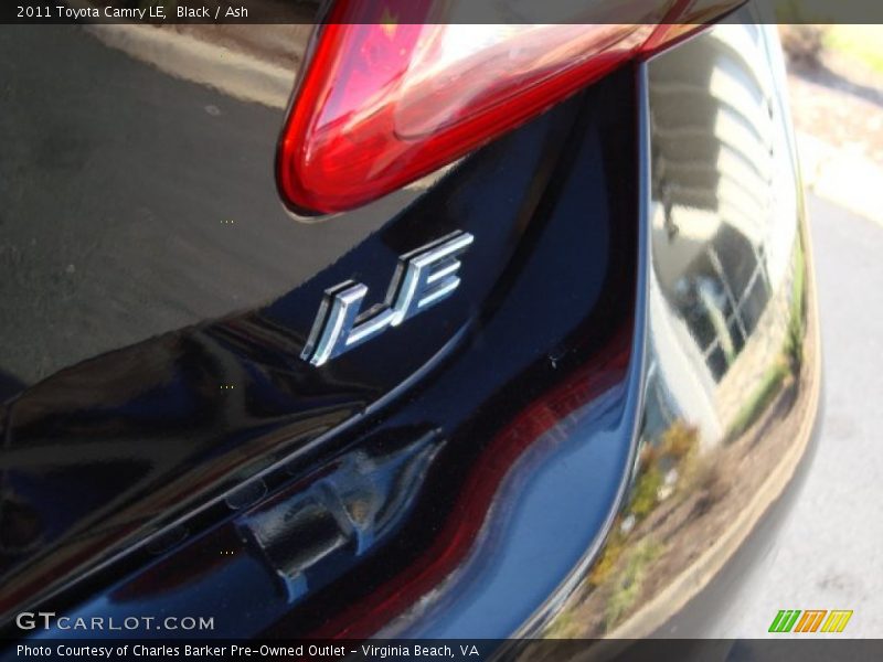 Black / Ash 2011 Toyota Camry LE