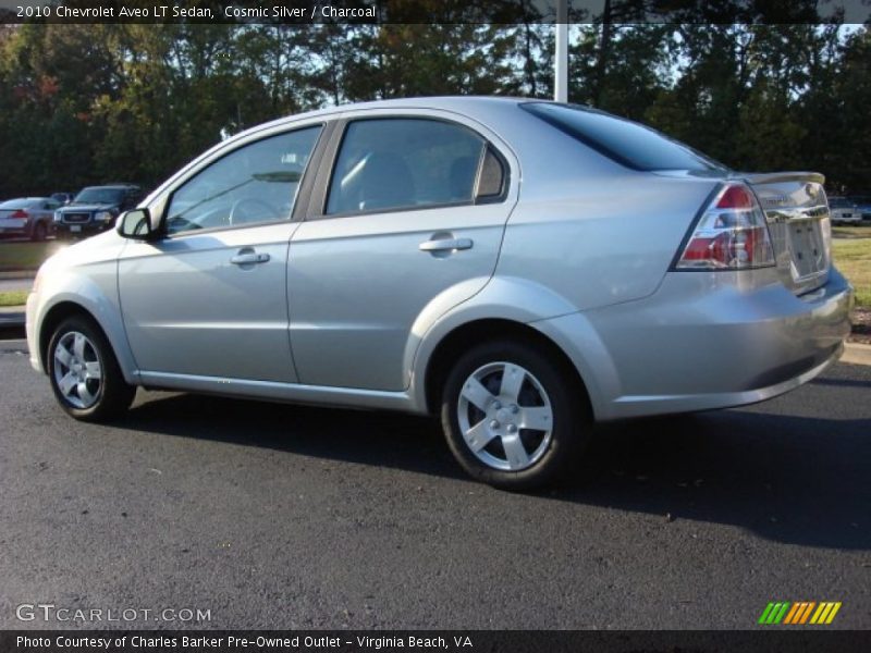 Cosmic Silver / Charcoal 2010 Chevrolet Aveo LT Sedan