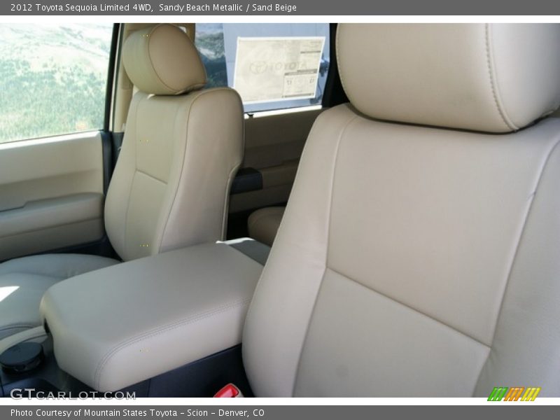 Sandy Beach Metallic / Sand Beige 2012 Toyota Sequoia Limited 4WD