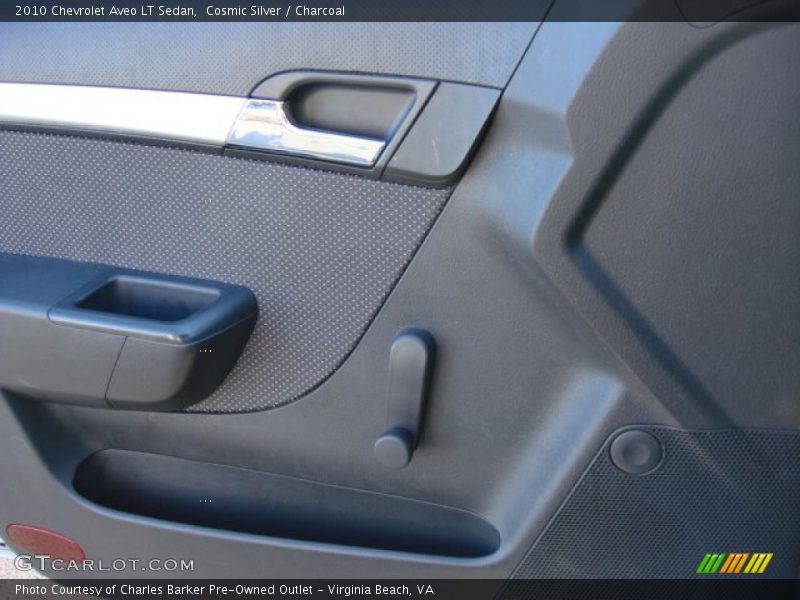 Cosmic Silver / Charcoal 2010 Chevrolet Aveo LT Sedan