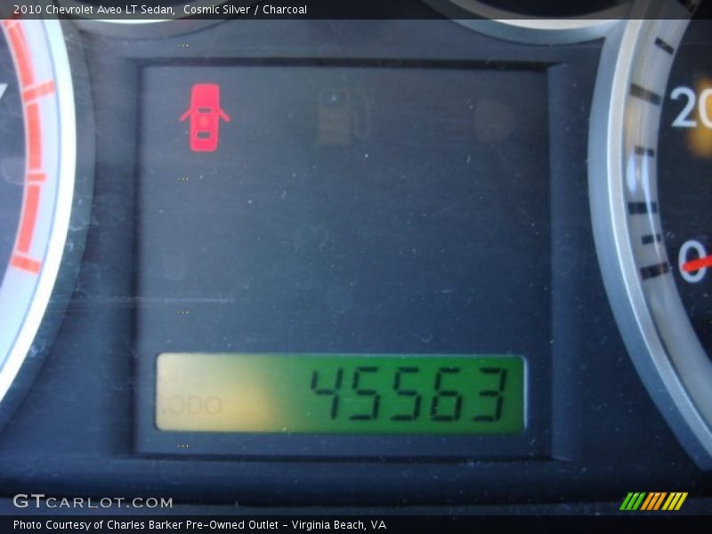 Cosmic Silver / Charcoal 2010 Chevrolet Aveo LT Sedan