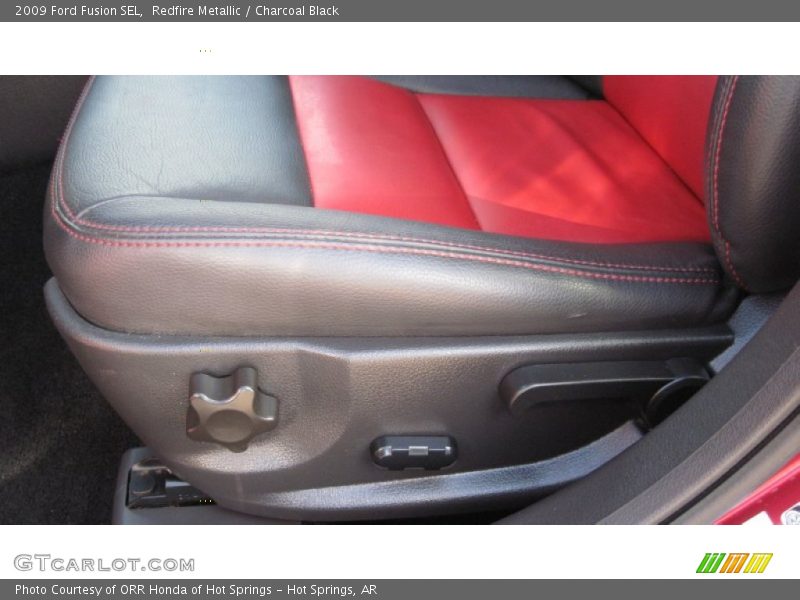 Redfire Metallic / Charcoal Black 2009 Ford Fusion SEL