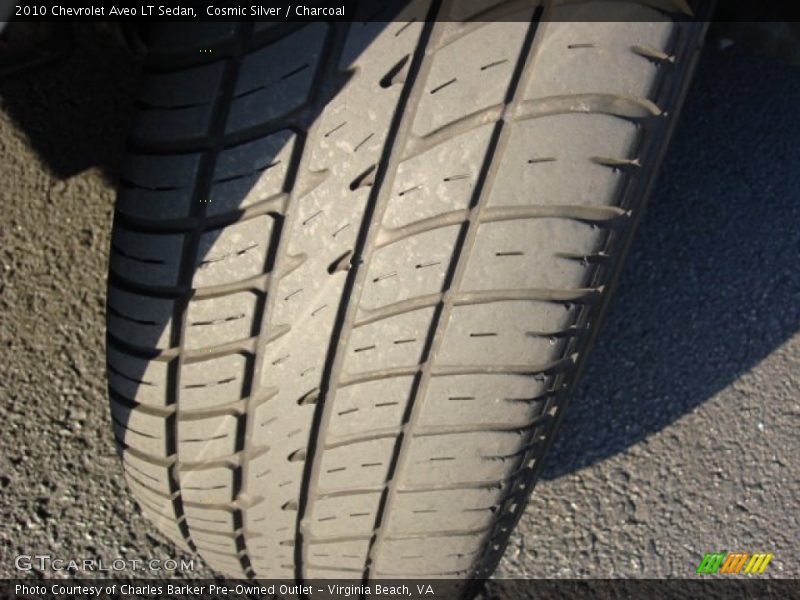Cosmic Silver / Charcoal 2010 Chevrolet Aveo LT Sedan