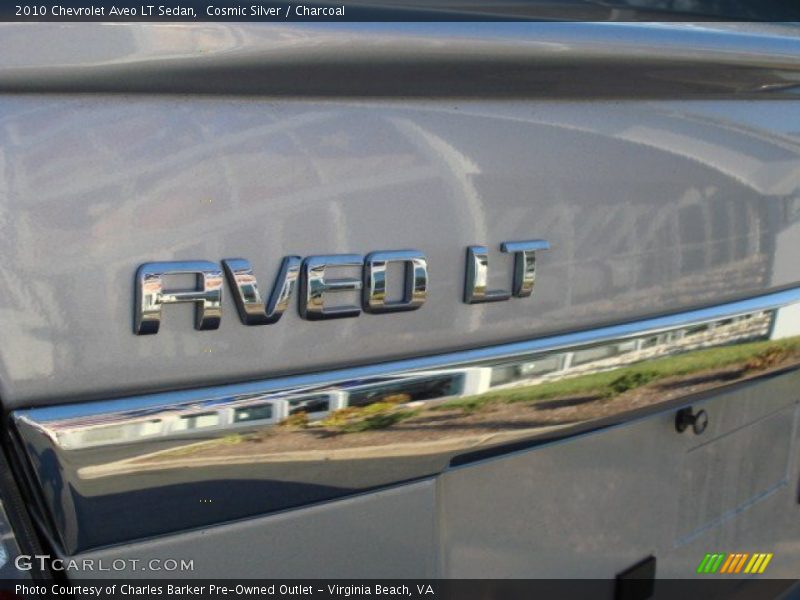 Cosmic Silver / Charcoal 2010 Chevrolet Aveo LT Sedan