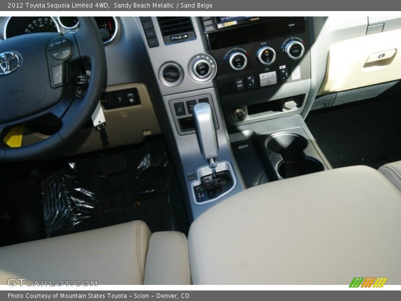 Sandy Beach Metallic / Sand Beige 2012 Toyota Sequoia Limited 4WD