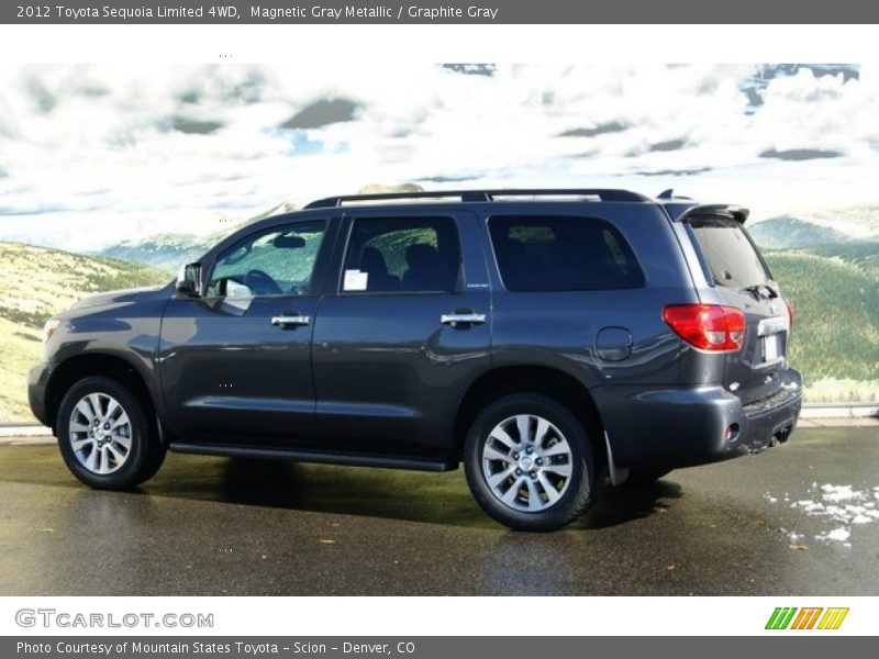 Magnetic Gray Metallic / Graphite Gray 2012 Toyota Sequoia Limited 4WD