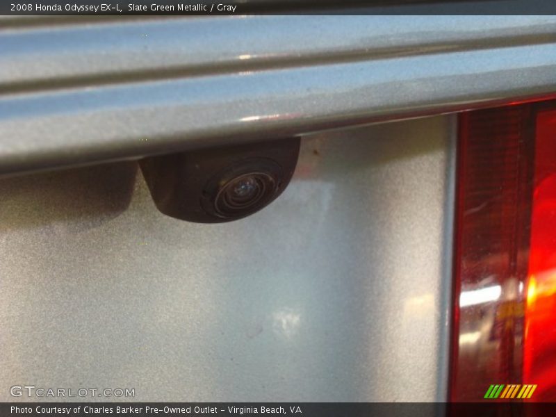 Slate Green Metallic / Gray 2008 Honda Odyssey EX-L