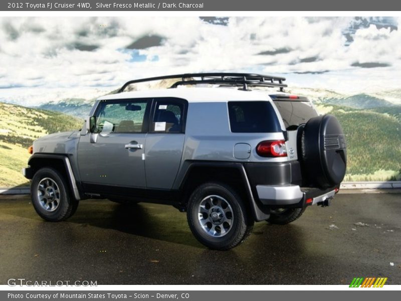 Silver Fresco Metallic / Dark Charcoal 2012 Toyota FJ Cruiser 4WD