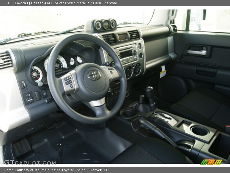  2012 FJ Cruiser 4WD Dark Charcoal Interior