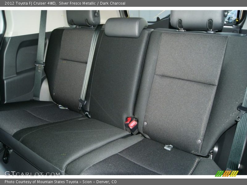  2012 FJ Cruiser 4WD Dark Charcoal Interior