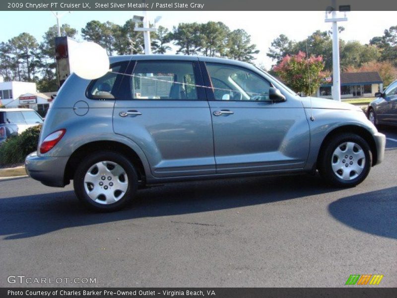 Steel Silver Metallic / Pastel Slate Gray 2009 Chrysler PT Cruiser LX