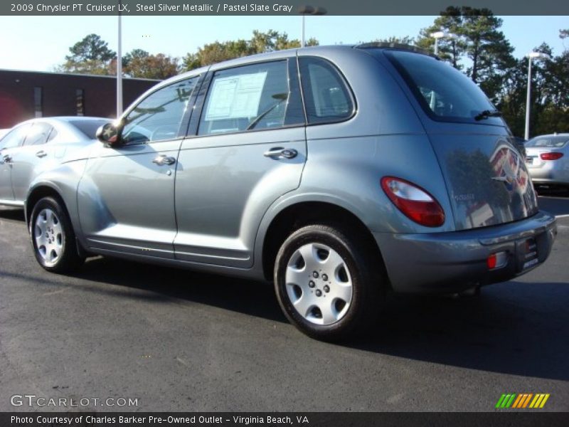 Steel Silver Metallic / Pastel Slate Gray 2009 Chrysler PT Cruiser LX