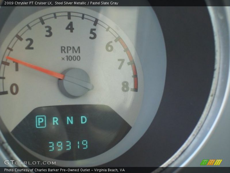Steel Silver Metallic / Pastel Slate Gray 2009 Chrysler PT Cruiser LX