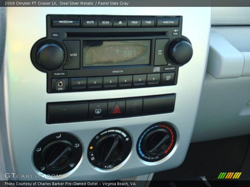 Steel Silver Metallic / Pastel Slate Gray 2009 Chrysler PT Cruiser LX