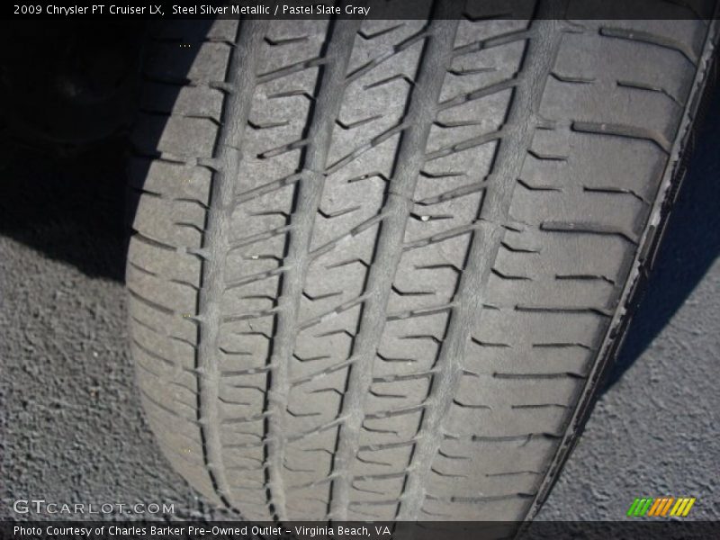 Steel Silver Metallic / Pastel Slate Gray 2009 Chrysler PT Cruiser LX