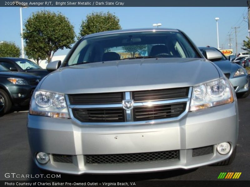 Bright Silver Metallic / Dark Slate Gray 2010 Dodge Avenger R/T