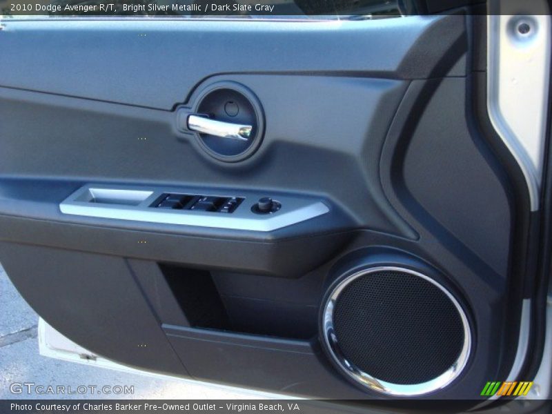 Bright Silver Metallic / Dark Slate Gray 2010 Dodge Avenger R/T